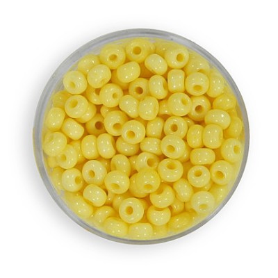 Rocailles 4,5mm gelb soft 17g Dose